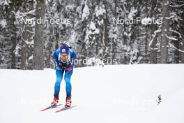 12.02.2021, Pokljuka, Slovenia (SLO): Benjamin Weger (SUI) - IBU World Championships Biathlon, sprint men, Pokljuka (SLO). www.nordicfocus.com. © Manzoni/NordicFocus. Every downloaded picture is fee-liable.