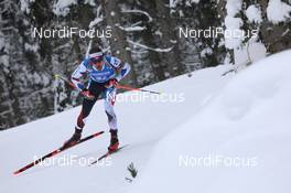 12.02.2021, Pokljuka, Slovenia (SLO): Michal Krcmar (CZE) - IBU World Championships Biathlon, sprint men, Pokljuka (SLO). www.nordicfocus.com. © Manzoni/NordicFocus. Every downloaded picture is fee-liable.