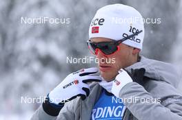 12.02.2021, Pokljuka, Slovenia (SLO): Johannes Thingnes Boe (NOR) - IBU World Championships Biathlon, sprint men, Pokljuka (SLO). www.nordicfocus.com. © Manzoni/NordicFocus. Every downloaded picture is fee-liable.