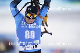 12.02.2021, Pokljuka, Slovenia (SLO): Antonin Guigonnat (FRA) - IBU World Championships Biathlon, sprint men, Pokljuka (SLO). www.nordicfocus.com. © Thibaut/NordicFocus. Every downloaded picture is fee-liable.