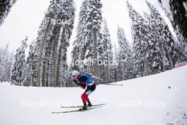 12.02.2021, Pokljuka, Slovenia (SLO): Tarjei Boe (NOR) - IBU World Championships Biathlon, sprint men, Pokljuka (SLO). www.nordicfocus.com. © Manzoni/NordicFocus. Every downloaded picture is fee-liable.