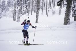 12.02.2021, Pokljuka, Slovenia (SLO): Julian Eberhard (AUT) - IBU World Championships Biathlon, sprint men, Pokljuka (SLO). www.nordicfocus.com. © Manzoni/NordicFocus. Every downloaded picture is fee-liable.