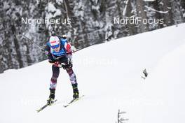 12.02.2021, Pokljuka, Slovenia (SLO): Felix Leitner (AUT) - IBU World Championships Biathlon, sprint men, Pokljuka (SLO). www.nordicfocus.com. © Manzoni/NordicFocus. Every downloaded picture is fee-liable.