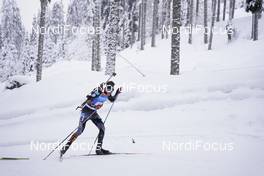 12.02.2021, Pokljuka, Slovenia (SLO): Vladislav Kireyev (KAZ) - IBU World Championships Biathlon, sprint men, Pokljuka (SLO). www.nordicfocus.com. © Thibaut/NordicFocus. Every downloaded picture is fee-liable.