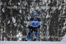 12.02.2021, Pokljuka, Slovenia (SLO): Kalev Ermits (EST) - IBU World Championships Biathlon, sprint men, Pokljuka (SLO). www.nordicfocus.com. © Manzoni/NordicFocus. Every downloaded picture is fee-liable.