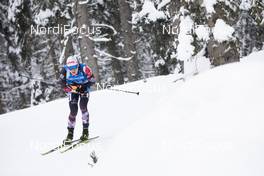 12.02.2021, Pokljuka, Slovenia (SLO): Felix Leitner (AUT) - IBU World Championships Biathlon, sprint men, Pokljuka (SLO). www.nordicfocus.com. © Manzoni/NordicFocus. Every downloaded picture is fee-liable.