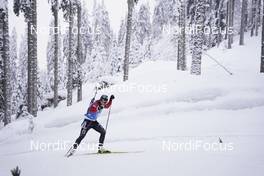 12.02.2021, Pokljuka, Slovenia (SLO): Sangrea Kim (KOR) - IBU World Championships Biathlon, sprint men, Pokljuka (SLO). www.nordicfocus.com. © Thibaut/NordicFocus. Every downloaded picture is fee-liable.