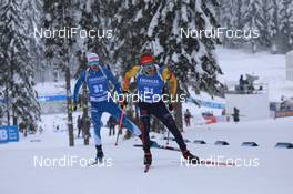 12.02.2021, Pokljuka, Slovenia (SLO): Benedikt Doll (GER) - IBU World Championships Biathlon, sprint men, Pokljuka (SLO). www.nordicfocus.com. © Manzoni/NordicFocus. Every downloaded picture is fee-liable.