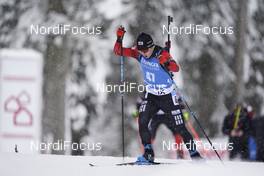 12.02.2021, Pokljuka, Slovenia (SLO): Yonggyu Kim (KOR) - IBU World Championships Biathlon, sprint men, Pokljuka (SLO). www.nordicfocus.com. © Thibaut/NordicFocus. Every downloaded picture is fee-liable.