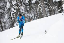 12.02.2021, Pokljuka, Slovenia (SLO): Quentin Fillon Maillet (FRA) - IBU World Championships Biathlon, sprint men, Pokljuka (SLO). www.nordicfocus.com. © Manzoni/NordicFocus. Every downloaded picture is fee-liable.