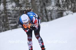 12.02.2021, Pokljuka, Slovenia (SLO): Simon Eder (AUT) - IBU World Championships Biathlon, sprint men, Pokljuka (SLO). www.nordicfocus.com. © Manzoni/NordicFocus. Every downloaded picture is fee-liable.