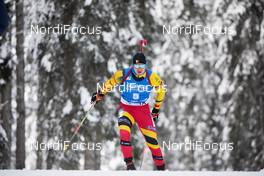 12.02.2021, Pokljuka, Slovenia (SLO): Florent Claude (BEL) - IBU World Championships Biathlon, sprint men, Pokljuka (SLO). www.nordicfocus.com. © Manzoni/NordicFocus. Every downloaded picture is fee-liable.