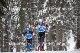 12.02.2021, Pokljuka, Slovenia (SLO): Simon Eder (AUT) - IBU World Championships Biathlon, sprint men, Pokljuka (SLO). www.nordicfocus.com. © Manzoni/NordicFocus. Every downloaded picture is fee-liable.
