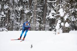 12.02.2021, Pokljuka, Slovenia (SLO): Benjamin Weger (SUI) - IBU World Championships Biathlon, sprint men, Pokljuka (SLO). www.nordicfocus.com. © Manzoni/NordicFocus. Every downloaded picture is fee-liable.