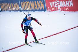 12.02.2021, Pokljuka, Slovenia (SLO): Johannes Dale (NOR) - IBU World Championships Biathlon, sprint men, Pokljuka (SLO). www.nordicfocus.com. © Manzoni/NordicFocus. Every downloaded picture is fee-liable.