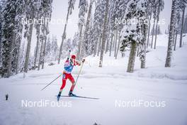 12.02.2021, Pokljuka, Slovenia (SLO): Soma Gyallai (HUN) - IBU World Championships Biathlon, sprint men, Pokljuka (SLO). www.nordicfocus.com. © Thibaut/NordicFocus. Every downloaded picture is fee-liable.