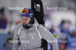 12.02.2021, Pokljuka, Slovenia (SLO): Niklas Hartweg (SUI) - IBU World Championships Biathlon, sprint men, Pokljuka (SLO). www.nordicfocus.com. © Thibaut/NordicFocus. Every downloaded picture is fee-liable.