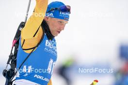 12.02.2021, Pokljuka, Slovenia (SLO): Erik Lesser (GER) - IBU World Championships Biathlon, sprint men, Pokljuka (SLO). www.nordicfocus.com. © Thibaut/NordicFocus. Every downloaded picture is fee-liable.