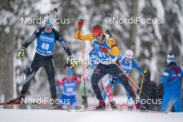 12.02.2021, Pokljuka, Slovenia (SLO): Benedikt Doll (GER) - IBU World Championships Biathlon, sprint men, Pokljuka (SLO). www.nordicfocus.com. © Thibaut/NordicFocus. Every downloaded picture is fee-liable.