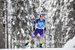 12.02.2021, Pokljuka, Slovenia (SLO): Anton Dudchenko (UKR) - IBU World Championships Biathlon, sprint men, Pokljuka (SLO). www.nordicfocus.com. © Manzoni/NordicFocus. Every downloaded picture is fee-liable.