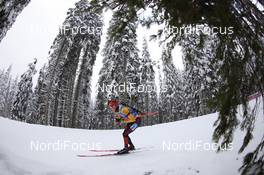 12.02.2021, Pokljuka, Slovenia (SLO): Benedikt Doll (GER) - IBU World Championships Biathlon, sprint men, Pokljuka (SLO). www.nordicfocus.com. © Manzoni/NordicFocus. Every downloaded picture is fee-liable.