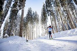 13.02.2021, Pokljuka, Slovenia (SLO): Sari Maeda (JPN) - IBU World Championships Biathlon, sprint women, Pokljuka (SLO). www.nordicfocus.com. © Manzoni/NordicFocus. Every downloaded picture is fee-liable.