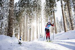 13.02.2021, Pokljuka, Slovenia (SLO): Karoline Offigstad Knotten (NOR) - IBU World Championships Biathlon, sprint women, Pokljuka (SLO). www.nordicfocus.com. © Manzoni/NordicFocus. Every downloaded picture is fee-liable.