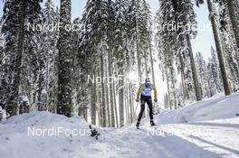 13.02.2021, Pokljuka, Slovenia (SLO): Vanessa Hinz (GER) - IBU World Championships Biathlon, sprint women, Pokljuka (SLO). www.nordicfocus.com. © Manzoni/NordicFocus. Every downloaded picture is fee-liable.