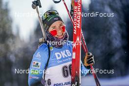 13.02.2021, Pokljuka, Slovenia (SLO): Anais Bescond (FRA) - IBU World Championships Biathlon, sprint women, Pokljuka (SLO). www.nordicfocus.com. © Thibaut/NordicFocus. Every downloaded picture is fee-liable.