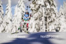 13.02.2021, Pokljuka, Slovenia (SLO): Milena Todorova (BUL) - IBU World Championships Biathlon, sprint women, Pokljuka (SLO). www.nordicfocus.com. © Thibaut/NordicFocus. Every downloaded picture is fee-liable.