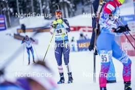 13.02.2021, Pokljuka, Slovenia (SLO): Deedra Irwin (USA) - IBU World Championships Biathlon, sprint women, Pokljuka (SLO). www.nordicfocus.com. © Thibaut/NordicFocus. Every downloaded picture is fee-liable.