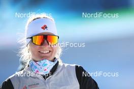 13.02.2021, Pokljuka, Slovenia (SLO): Emma Lunder (CAN) - IBU World Championships Biathlon, sprint women, Pokljuka (SLO). www.nordicfocus.com. © Manzoni/NordicFocus. Every downloaded picture is fee-liable.