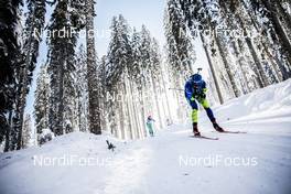 13.02.2021, Pokljuka, Slovenia (SLO): Hanna Sola (BLR) - IBU World Championships Biathlon, sprint women, Pokljuka (SLO). www.nordicfocus.com. © Manzoni/NordicFocus. Every downloaded picture is fee-liable.