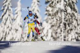 13.02.2021, Pokljuka, Slovenia (SLO): Linn Persson (SWE) - IBU World Championships Biathlon, sprint women, Pokljuka (SLO). www.nordicfocus.com. © Thibaut/NordicFocus. Every downloaded picture is fee-liable.