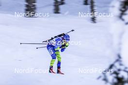 13.02.2021, Pokljuka, Slovenia (SLO): Iryna Kryuko (BLR) - IBU World Championships Biathlon, sprint women, Pokljuka (SLO). www.nordicfocus.com. © Manzoni/NordicFocus. Every downloaded picture is fee-liable.