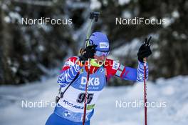 13.02.2021, Pokljuka, Slovenia (SLO): Irina Kazakevich (RBU) - IBU World Championships Biathlon, sprint women, Pokljuka (SLO). www.nordicfocus.com. © Manzoni/NordicFocus. Every downloaded picture is fee-liable.