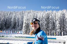 13.02.2021, Pokljuka, Slovenia (SLO): Justine Braisaz-Bouchet (FRA) - IBU World Championships Biathlon, sprint women, Pokljuka (SLO). www.nordicfocus.com. © Manzoni/NordicFocus. Every downloaded picture is fee-liable.