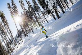 13.02.2021, Pokljuka, Slovenia (SLO): Elvira Oeberg (SWE) - IBU World Championships Biathlon, sprint women, Pokljuka (SLO). www.nordicfocus.com. © Manzoni/NordicFocus. Every downloaded picture is fee-liable.