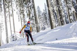 13.02.2021, Pokljuka, Slovenia (SLO): Janina Hettich (GER) - IBU World Championships Biathlon, sprint women, Pokljuka (SLO). www.nordicfocus.com. © Manzoni/NordicFocus. Every downloaded picture is fee-liable.