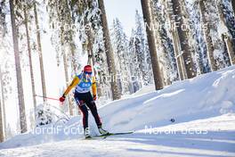13.02.2021, Pokljuka, Slovenia (SLO): Janina Hettich (GER) - IBU World Championships Biathlon, sprint women, Pokljuka (SLO). www.nordicfocus.com. © Manzoni/NordicFocus. Every downloaded picture is fee-liable.