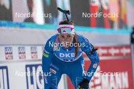 13.02.2021, Pokljuka, Slovenia (SLO): Nastassia Kinnunen (FIN) - IBU World Championships Biathlon, sprint women, Pokljuka (SLO). www.nordicfocus.com. © Thibaut/NordicFocus. Every downloaded picture is fee-liable.