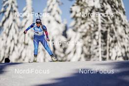13.02.2021, Pokljuka, Slovenia (SLO): Lena Haecki (SUI) - IBU World Championships Biathlon, sprint women, Pokljuka (SLO). www.nordicfocus.com. © Thibaut/NordicFocus. Every downloaded picture is fee-liable.