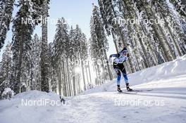 13.02.2021, Pokljuka, Slovenia (SLO): Tuuli Tomingas (EST) - IBU World Championships Biathlon, sprint women, Pokljuka (SLO). www.nordicfocus.com. © Manzoni/NordicFocus. Every downloaded picture is fee-liable.