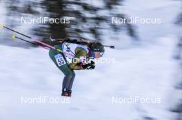 13.02.2021, Pokljuka, Slovenia (SLO): Gabriele Lescinskaite (LTU) - IBU World Championships Biathlon, sprint women, Pokljuka (SLO). www.nordicfocus.com. © Manzoni/NordicFocus. Every downloaded picture is fee-liable.