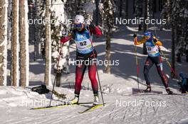13.02.2021, Pokljuka, Slovenia (SLO): Karoline Offigstad Knotten (NOR) - IBU World Championships Biathlon, sprint women, Pokljuka (SLO). www.nordicfocus.com. © Thibaut/NordicFocus. Every downloaded picture is fee-liable.