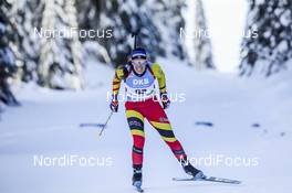 13.02.2021, Pokljuka, Slovenia (SLO): Lotte Lie (BEL) - IBU World Championships Biathlon, sprint women, Pokljuka (SLO). www.nordicfocus.com. © Manzoni/NordicFocus. Every downloaded picture is fee-liable.