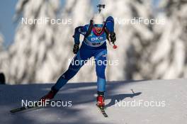 13.02.2021, Pokljuka, Slovenia (SLO): Alina Stremous (MDA) - IBU World Championships Biathlon, sprint women, Pokljuka (SLO). www.nordicfocus.com. © Thibaut/NordicFocus. Every downloaded picture is fee-liable.