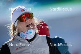 13.02.2021, Pokljuka, Slovenia (SLO): Sarah Beaudry (CAN) - IBU World Championships Biathlon, sprint women, Pokljuka (SLO). www.nordicfocus.com. © Manzoni/NordicFocus. Every downloaded picture is fee-liable.