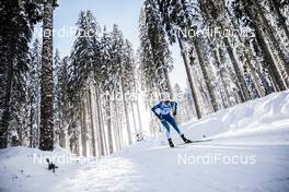13.02.2021, Pokljuka, Slovenia (SLO): Mari Eder (FIN) - IBU World Championships Biathlon, sprint women, Pokljuka (SLO). www.nordicfocus.com. © Manzoni/NordicFocus. Every downloaded picture is fee-liable.