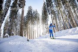 13.02.2021, Pokljuka, Slovenia (SLO): Federica Sanfilippo (ITA) - IBU World Championships Biathlon, sprint women, Pokljuka (SLO). www.nordicfocus.com. © Manzoni/NordicFocus. Every downloaded picture is fee-liable.